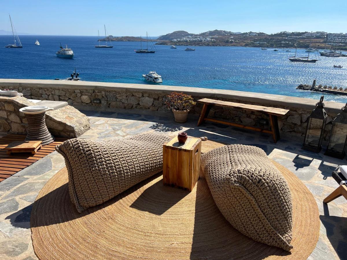 Beachfront Mykonos Guest House Ornos  Buitenkant foto