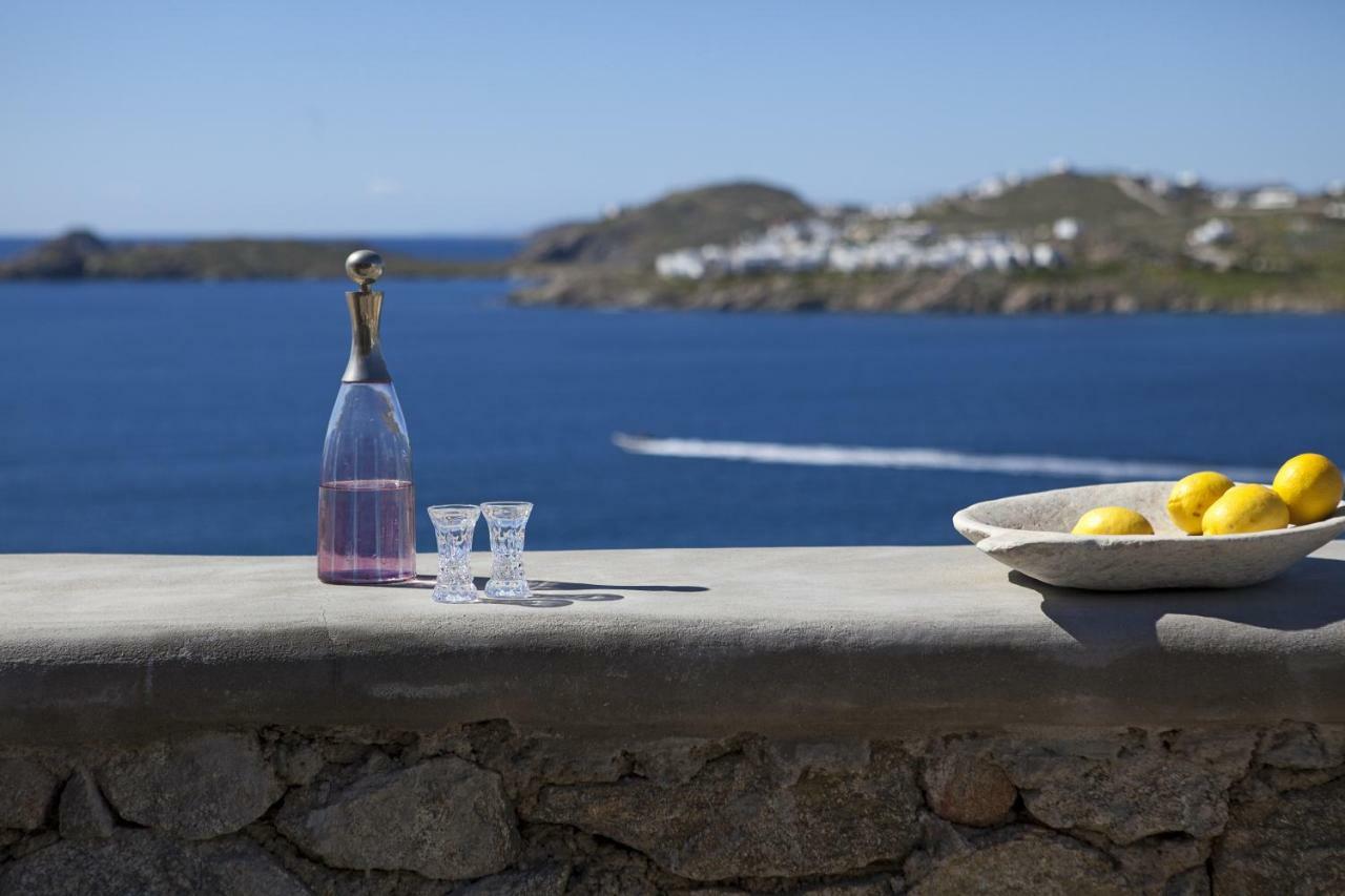 Beachfront Mykonos Guest House Ornos  Buitenkant foto