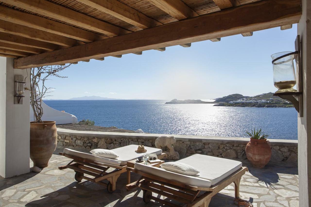 Beachfront Mykonos Guest House Ornos  Buitenkant foto
