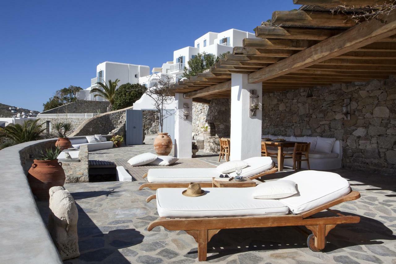 Beachfront Mykonos Guest House Ornos  Buitenkant foto