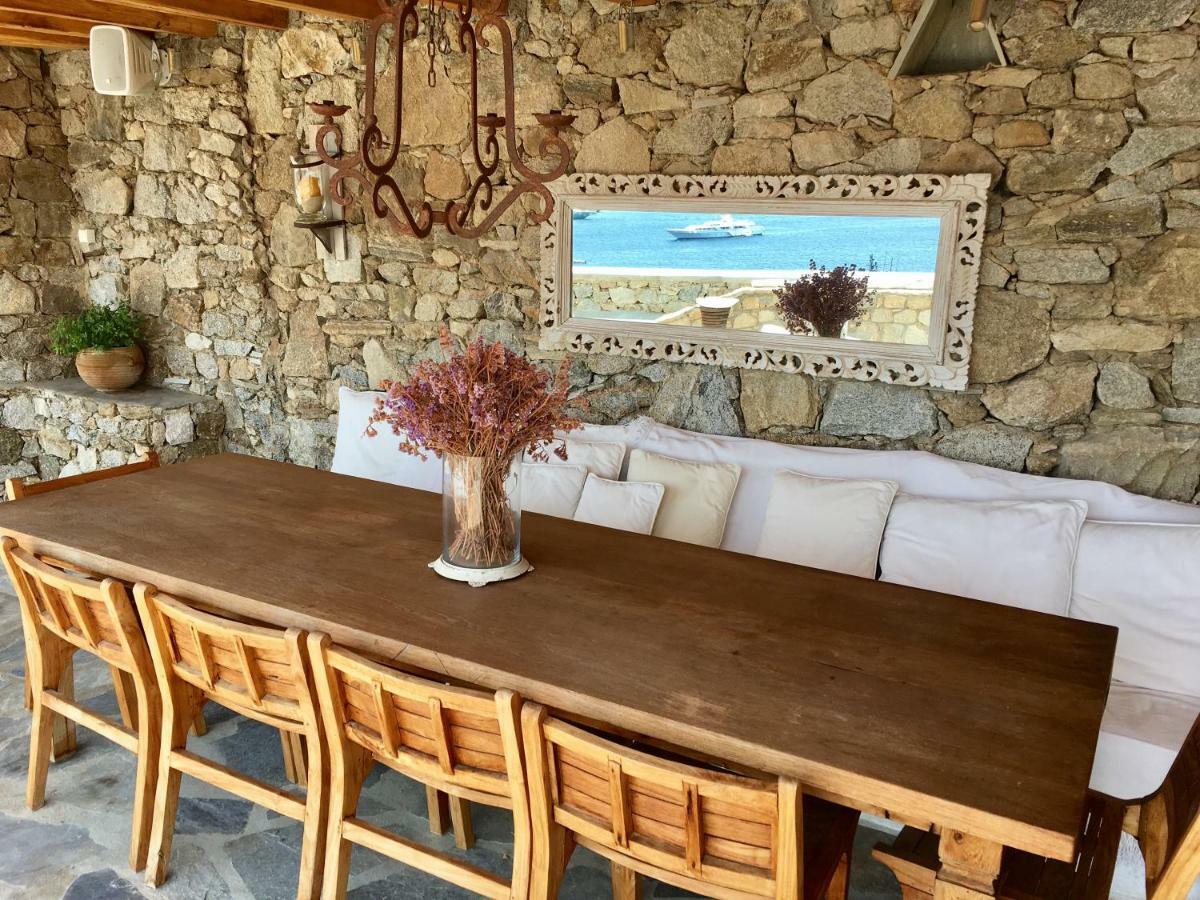 Beachfront Mykonos Guest House Ornos  Buitenkant foto